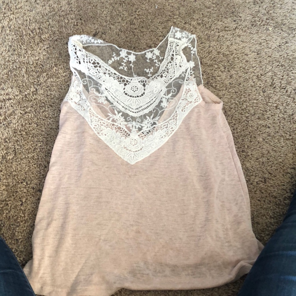 Pink tank top